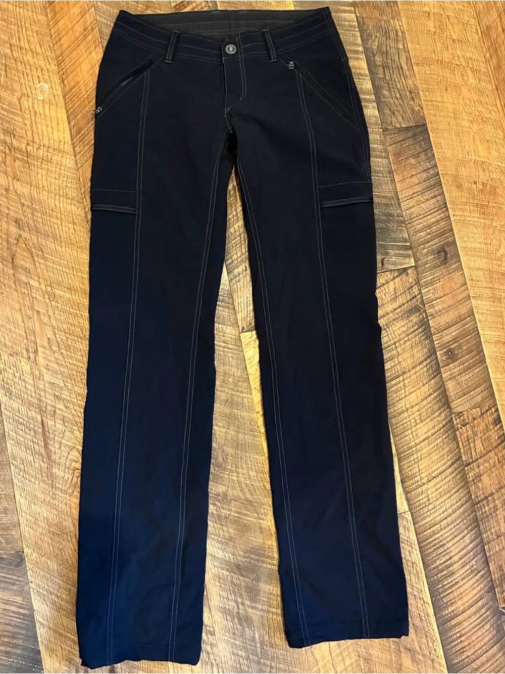 KÜHL Women’s Black Hiking Outdoor Pants Size 2 Regular Straight Leg